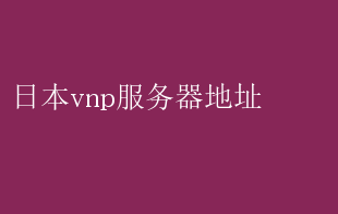 日本网络自由之门，揭秘VPN服务器IP，畅游日本网络世界,日本VPN服务器IP示意图,日本vpn服务器ip,第1张