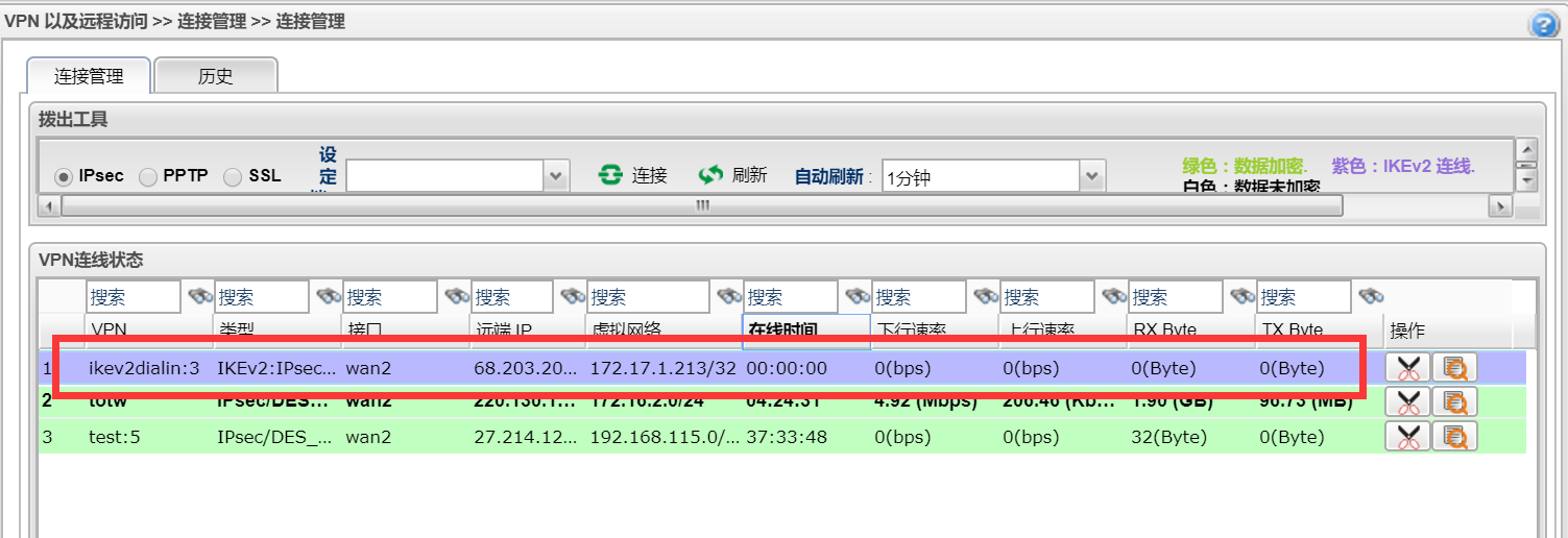 Windows系统IKEv2 VPN配置全攻略，稳定连接不求人,IKEv2 VPN连接状态示例图,ikev2 vpn windows,第1张