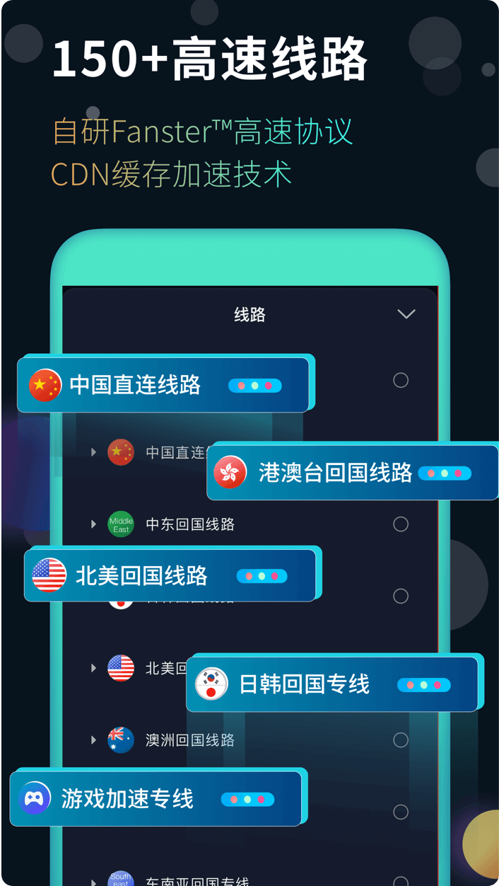 快帆VPN，全球网络畅游，高效办公娱乐两不误,快帆VPN iOS版截图,快帆 VPN,VPN服,VPN的,第1张