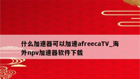 AFreeca VPN，畅游网络，安全无忧的护航神器