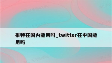 中国Twitter境内外使用现状，VPN与网络自由的边界