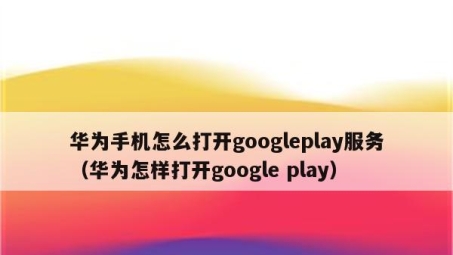 华为手机解决谷歌Play服务VPN冲突攻略