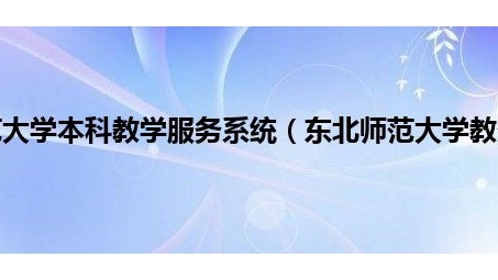 东北师范大学VPN助力学子畅游云端学术世界