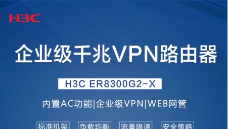 H3C ER3108GW VPN助力企业构筑网络安全防线