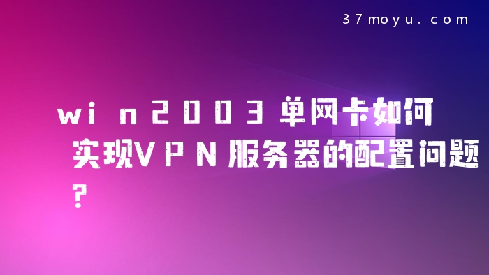 Win2003服务器VPN服务配置与启动指南,文章目录概览,win2003开vpn,VPN服,VPN和,第1张